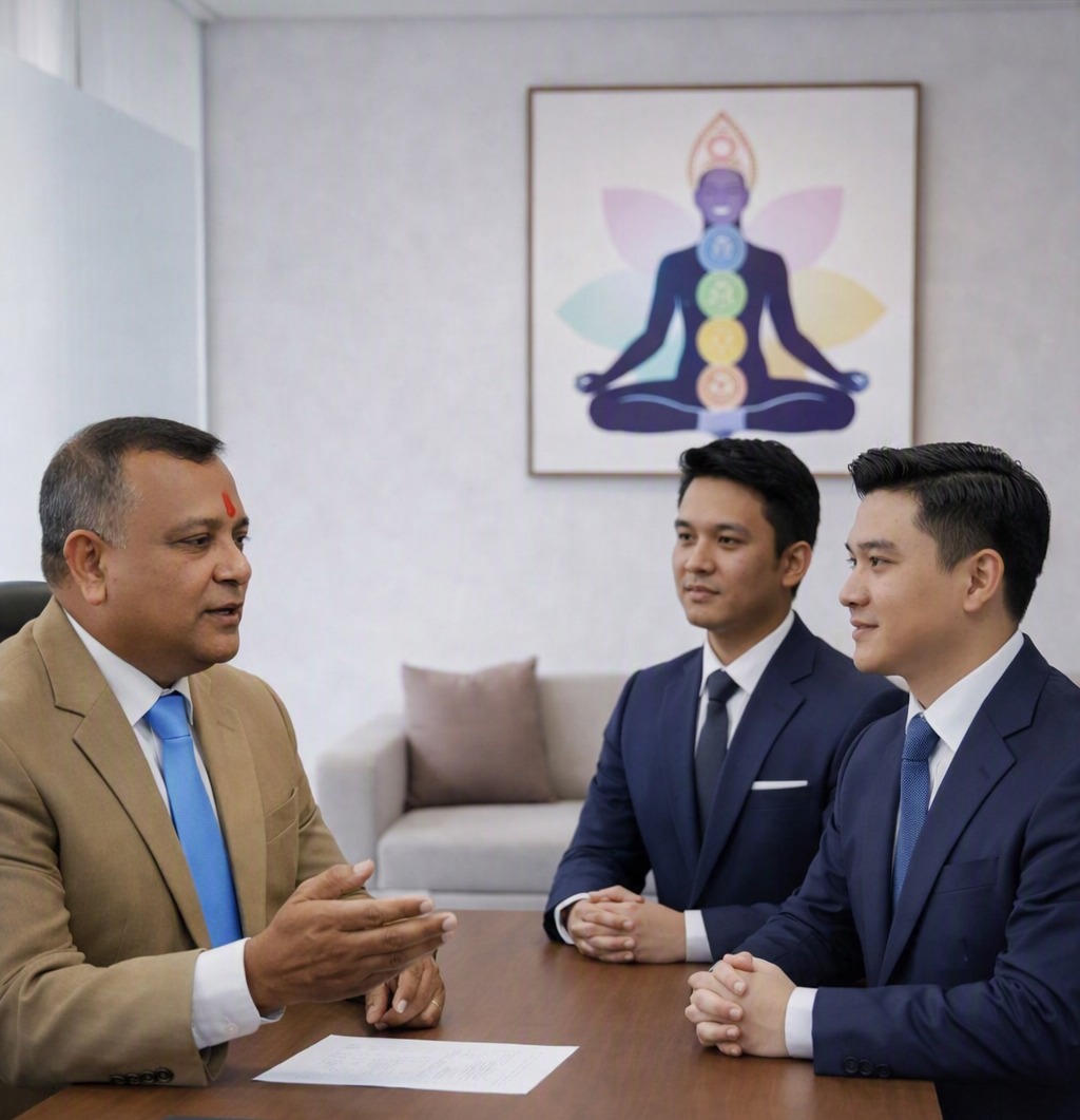 Sanjay H. Tripathi, Jyotish Ratna honoured astrologer and Reiki Grandmaster